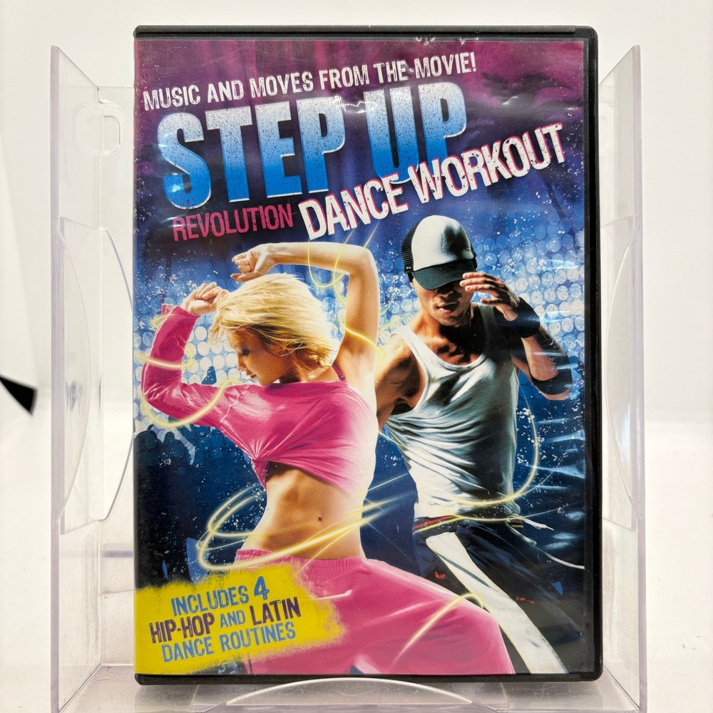 Step Up Revolution Dance Workout DVD 2012 Hip-Hop Latin Fitness Lionsgate